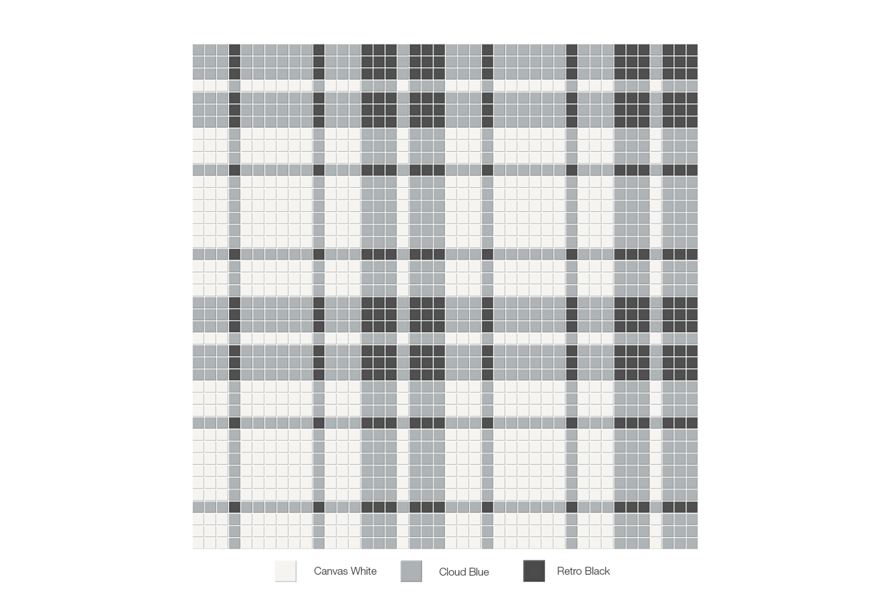 Soho Dawn Blend - Mosaïque Plaid mate