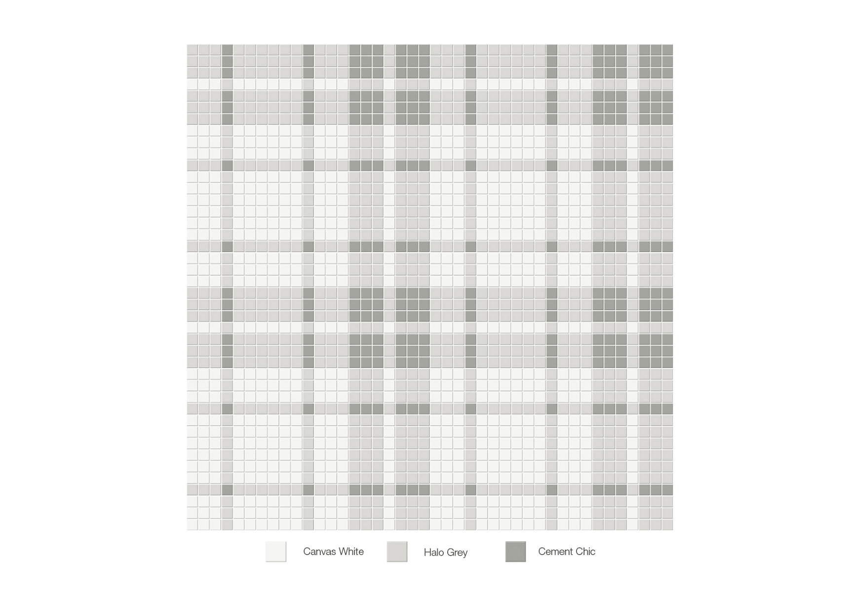 Soho Evening Blend - Mosaïque Plaid mate