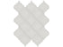 Soho Halo Grey - Mosaïque Arabesque lustrée