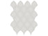 Soho Halo Grey - Mosaïque Scallop lustrée