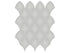 Soho Loft Grey - Mosaïque Scallop lustrée