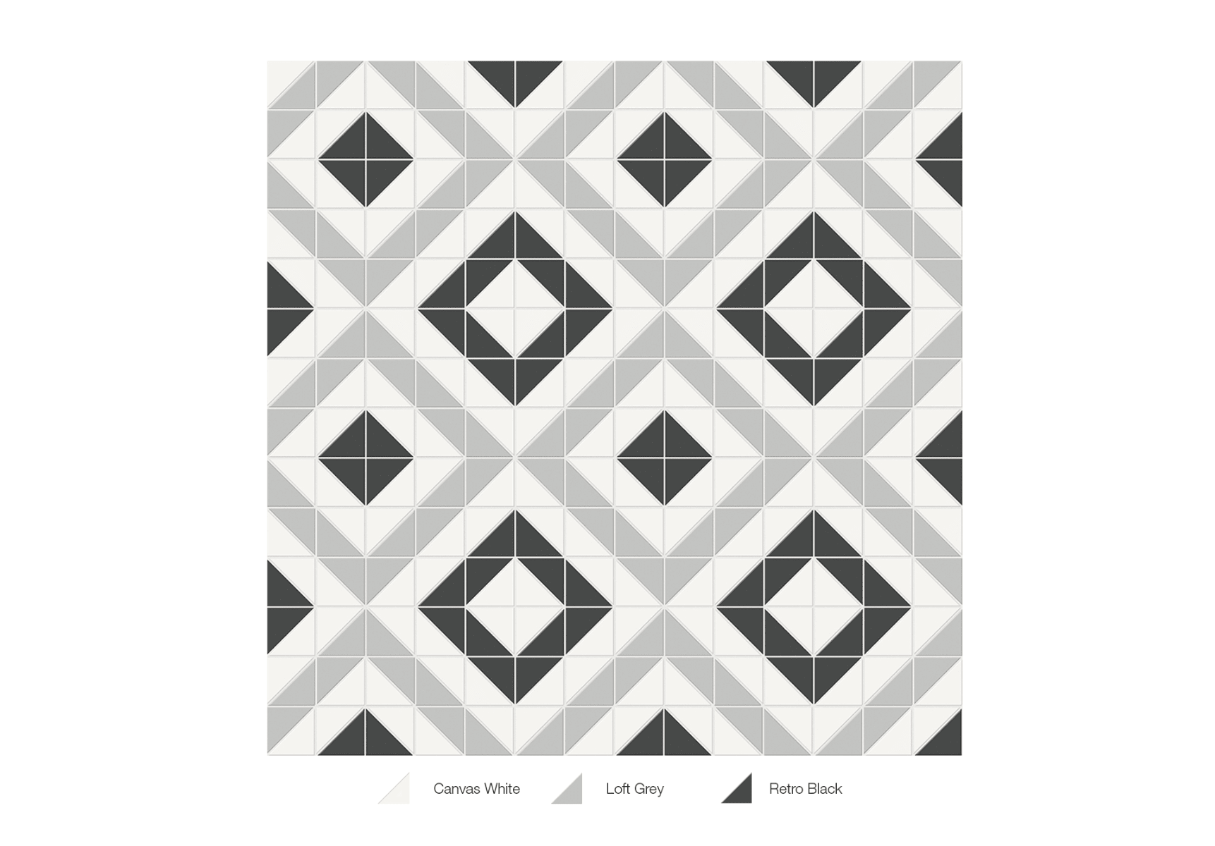 Soho Midnight Blend - Mosaïque Cubic mate