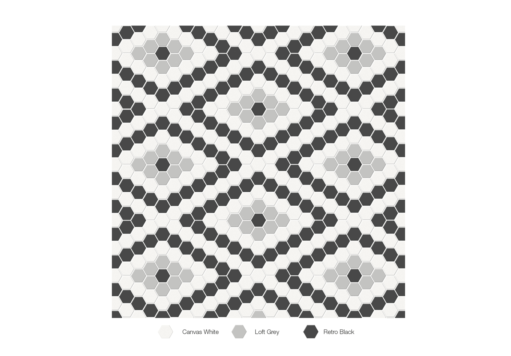 Soho Midnight Blend - Mosaïque Diamond mate