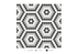 Soho Midnight Blend - Mosaïque Hexagon mate