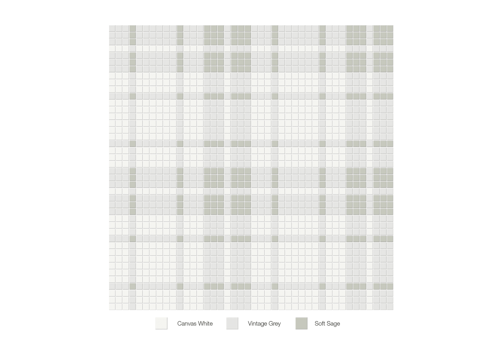Soho Morning Blend - Mosaïque Plaid mate