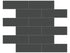 Anatolia - Soho - Retro Black - Mosaïque Brick lustrée 12 x 12 po ||4501-0500-0 - Ceramed