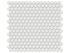 Soho Vintage Grey - Mosaïque Penny Round mate