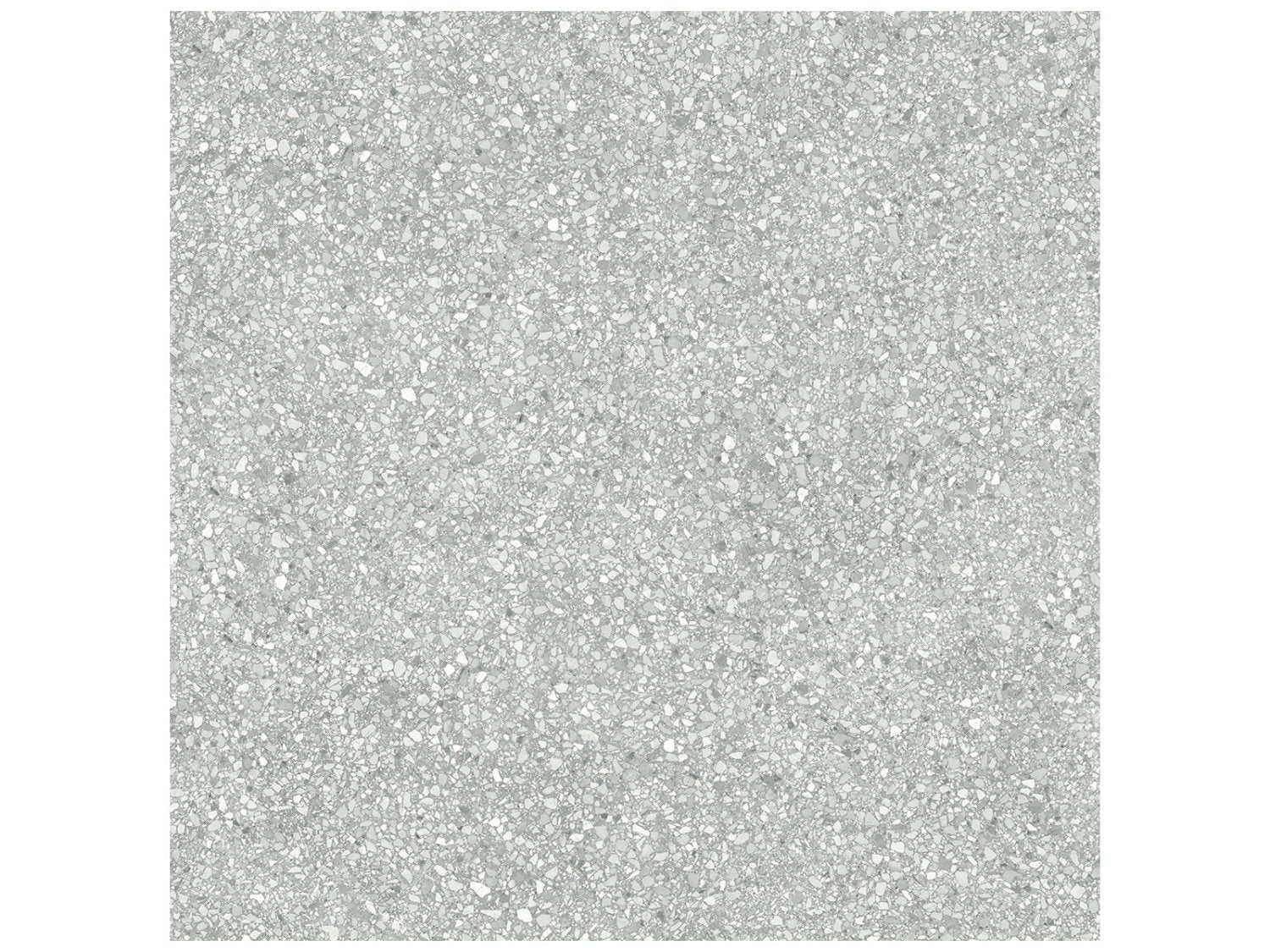 Anatolia - Station - Ash - Tuile de porcelaine à pâte colorée aspect terrazzo, fini mat, rectifiée 80 x 80 cm (32 x 32 po)