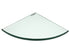 Anatolia - Tablette d'angle en verre trempé - 9" x 9" x 12 mm ||2000-0032-0 - Ceramed