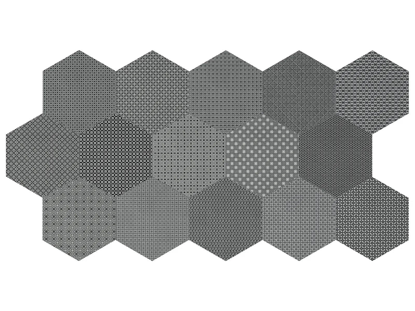 Anatolia - Tapestri Silk - 8.5" Hexagon Blend - Ceramed