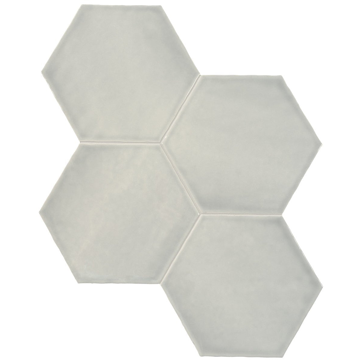 Anatolia - Teramoda - Bamboo - Tuile murale hexagone lustrée 15 cm (6 po) - Ceramed