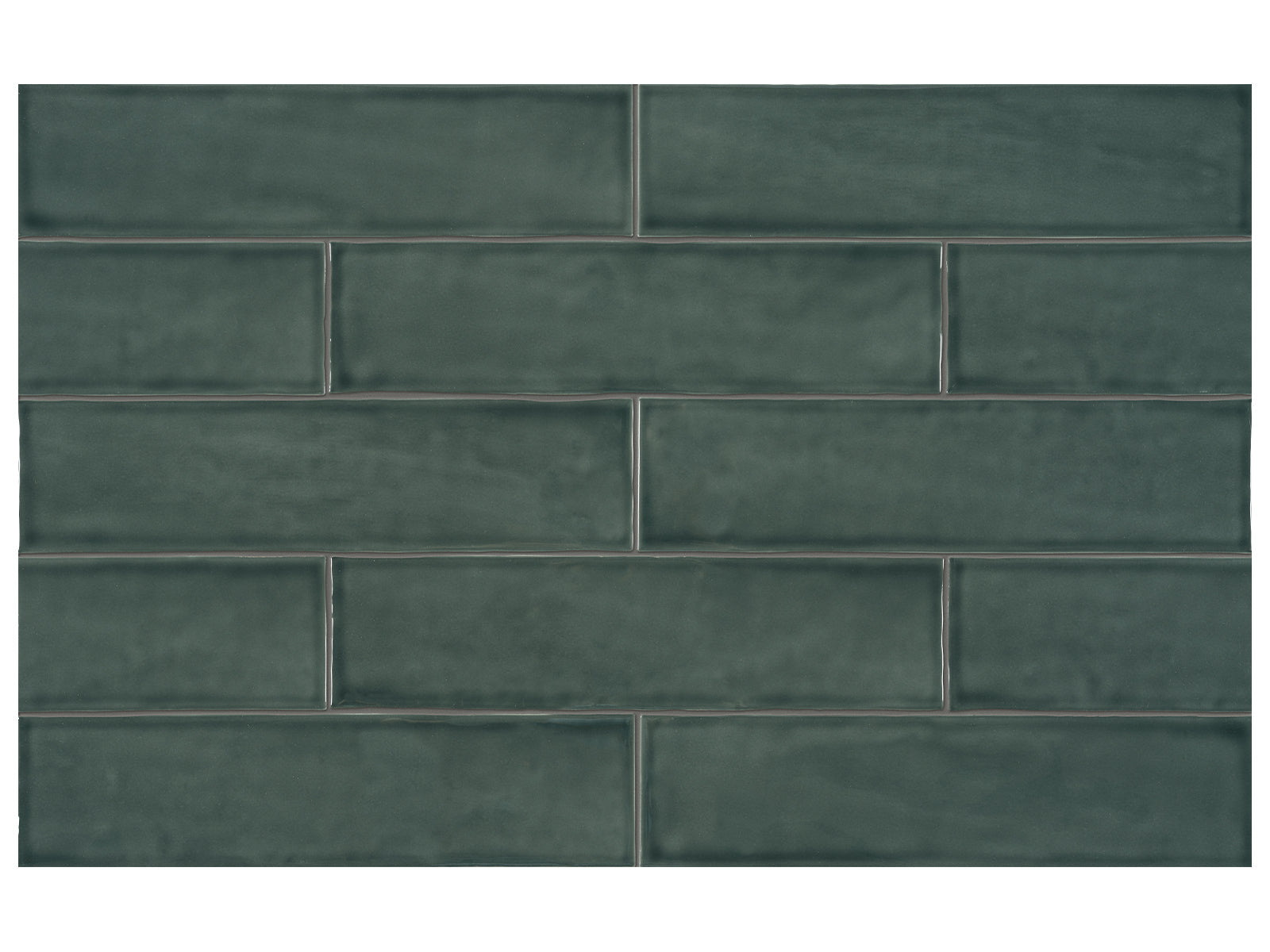 Anatolia - Teramoda - Emerald - Tuile murale lustrée 7,5 x 30 cm (3 x 12 po) - Ceramed