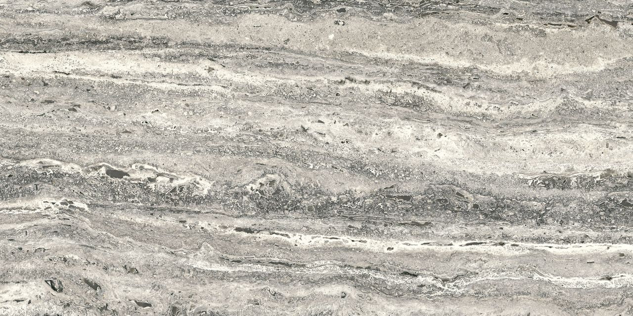 Anatolia Tuiles de céramique Majesto Travertino Titanium - Ceramed