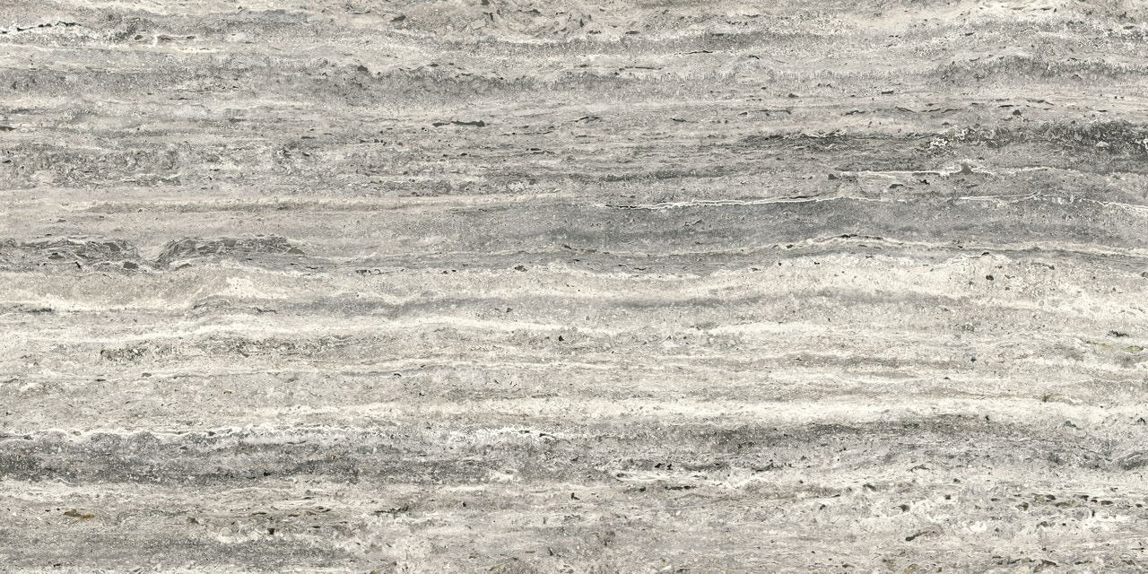 Anatolia Tuiles de céramique Majesto Travertino Titanium - Ceramed