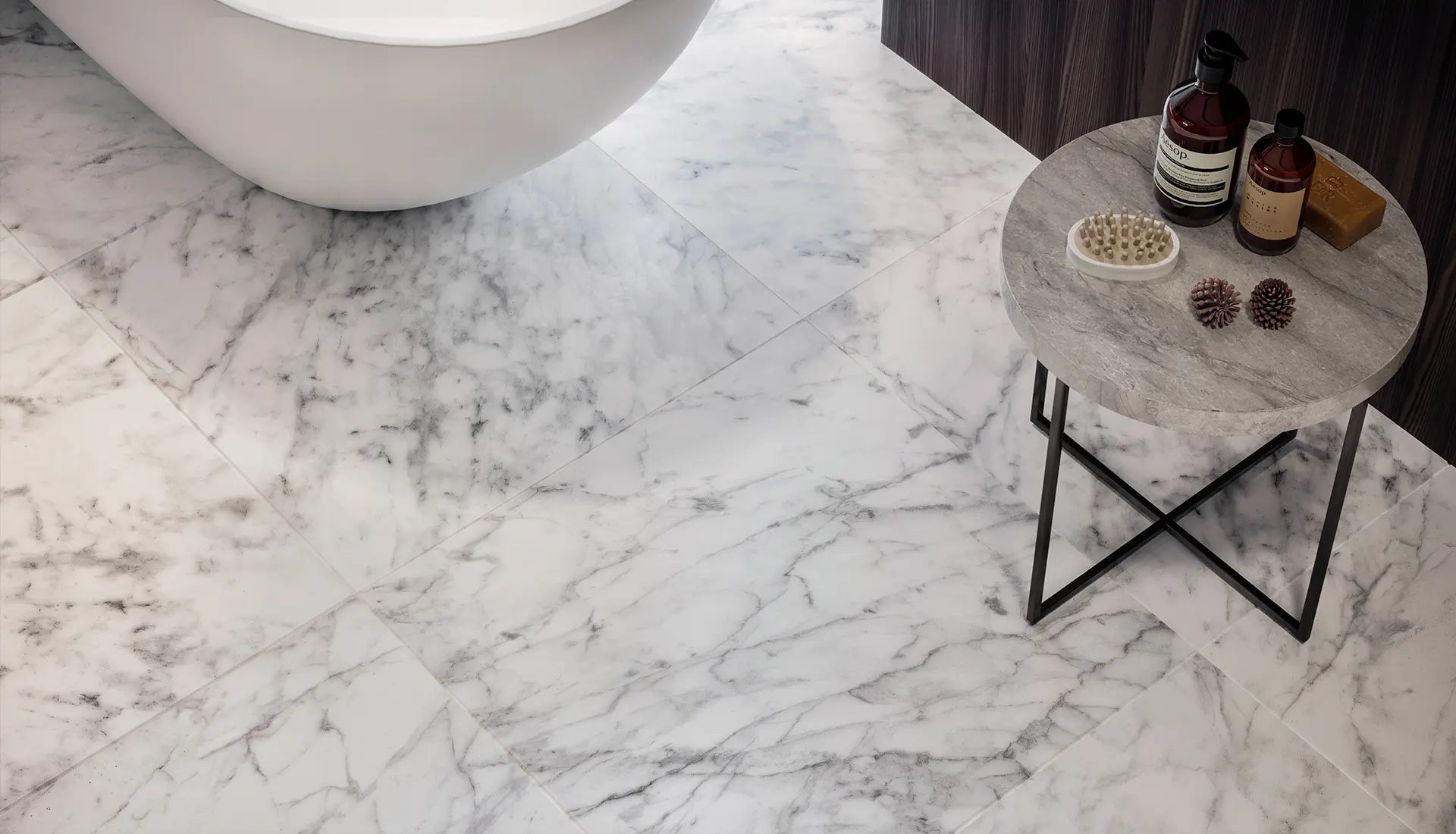 Anatolia Tuiles de céramique Plata Carrara Abisso - Ceramed