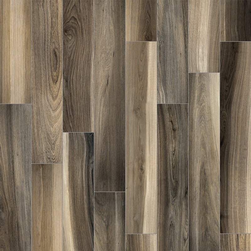 Anatolia - Tuiles de porcelaine Amaya Wood Tobacco mate 6" x 24" ||4500-0009-0 - Ceramed