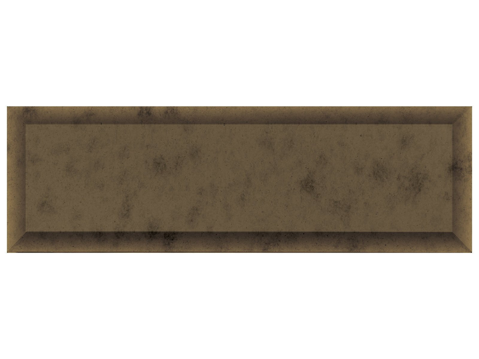 Anatolia - Tuiles murales Obsidian Antique Bronze biseauté miroir 3" x 9" ||3000-0031-0 - Ceramed
