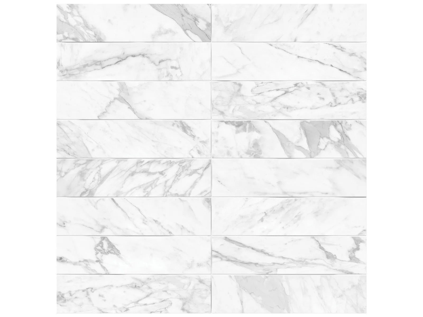Anatolia - Tuiles murales Raffino Bianco Vita Mat 3" x 12" (vendu au pi²) ||4000-0276-0-SQFT - Ceramed