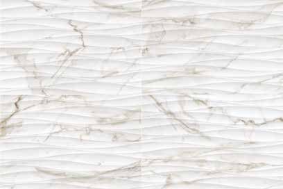Anatolia - Tuiles murales Raffino Calacatta Dolce Mat Curva 12" x 36" (vendu au pi²) ||4000-0270-0-SQFT - Ceramed