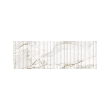 Anatolia - Tuiles murales Raffino Calacatta Dolce Mat Curva 12" x 36" (vendu au pi²) ||4000-0270-0-SQFT - Ceramed