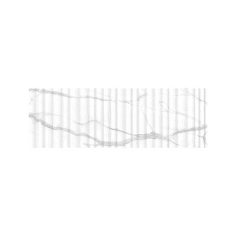 Anatolia - Tuiles murales Raffino Statuario Valore Mat Curva 12" x 36" (vendu au pi²) ||4000-0269-0-SQFT - Ceramed