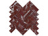 Anatolia - Tuscano Rosso Mosaïque - 1.25" x 4" Herringbone ||5001-0365-0 - Ceramed