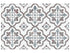 Anatolia - Utopio - Blush - Mosaïque Fleur en pierre naturelle adoucie 39,9 x 39,9 cm (15,71 x 15,71 po)
