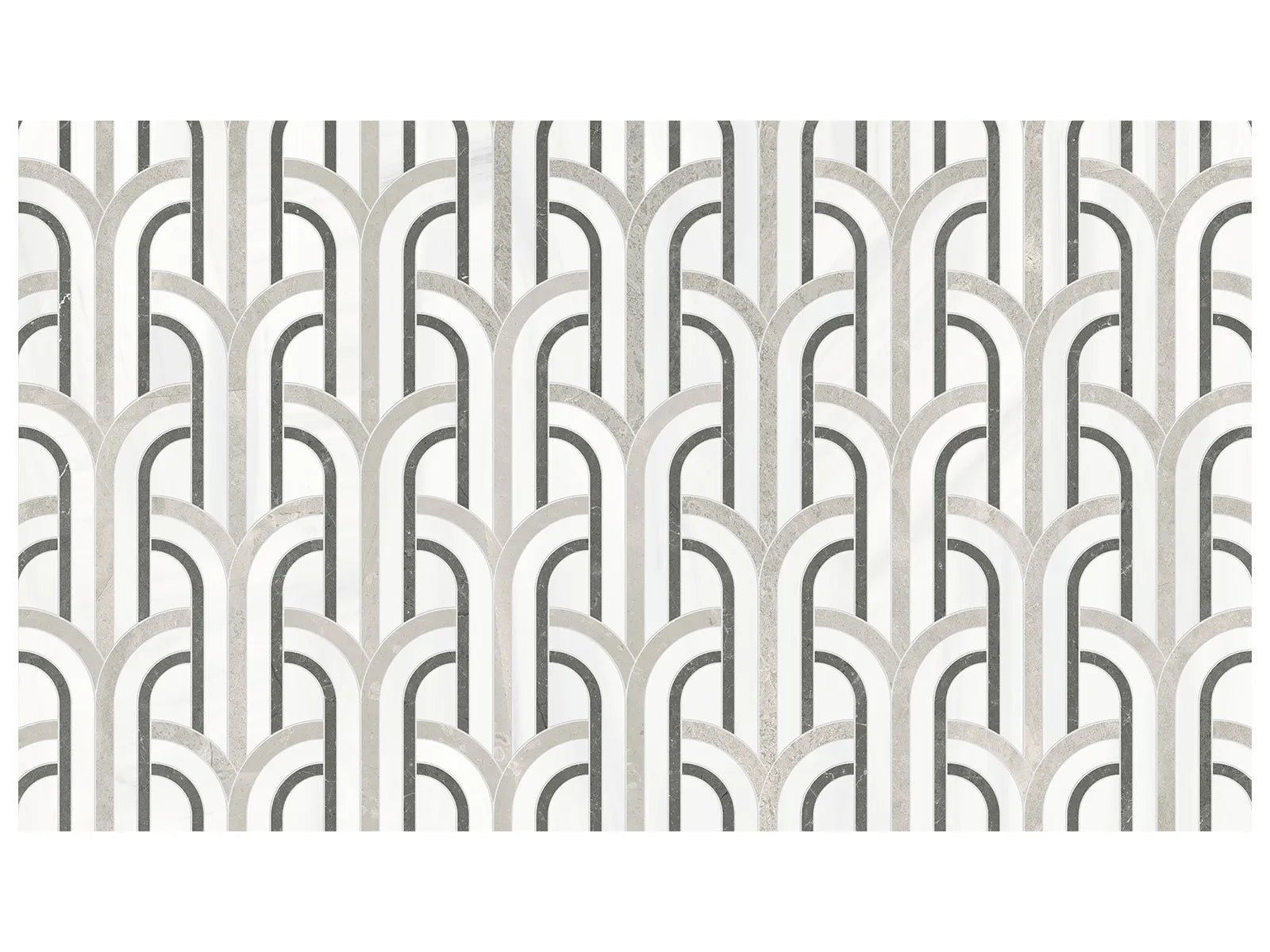 Anatolia - Utopio Florence Mosaïque Pierre Naturelle - Mist ||5001-0397-0 ||5001-0397-0 - Ceramed
