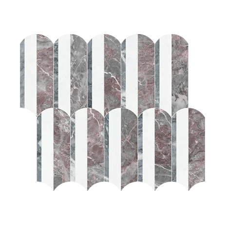 Anatolia - Utopio Hydros Mosaïque Pierre Naturelle - Blush ||5001-0404-0 ||5001-0404-0 - Ceramed