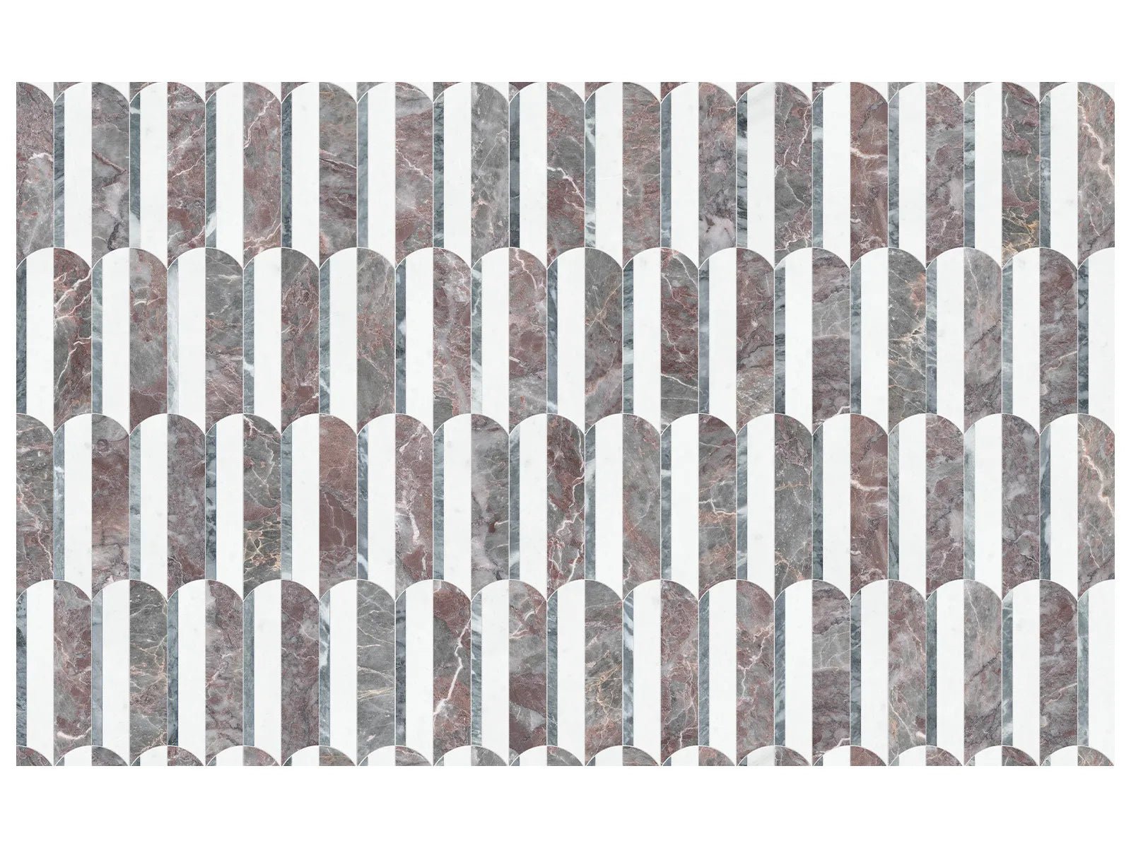 Anatolia - Utopio Hydros Mosaïque Pierre Naturelle - Blush ||5001-0404-0 ||5001-0404-0 - Ceramed