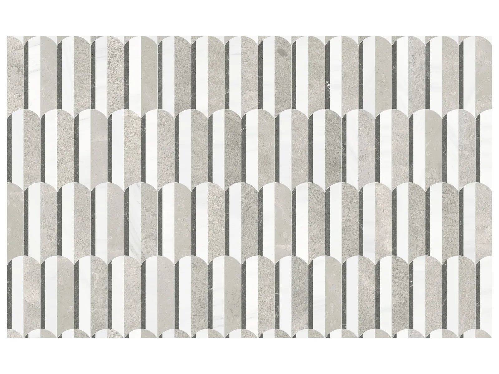 Anatolia - Utopio Hydros Mosaïque Pierre Naturelle - Mist ||5001-0403-0 ||5001-0403-0 - Ceramed