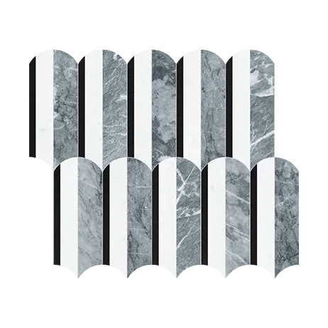 Anatolia - Utopio Hydros Mosaïque Pierre Naturelle - Monochromo ||5001-0401-0 ||5001-0401-0 - Ceramed