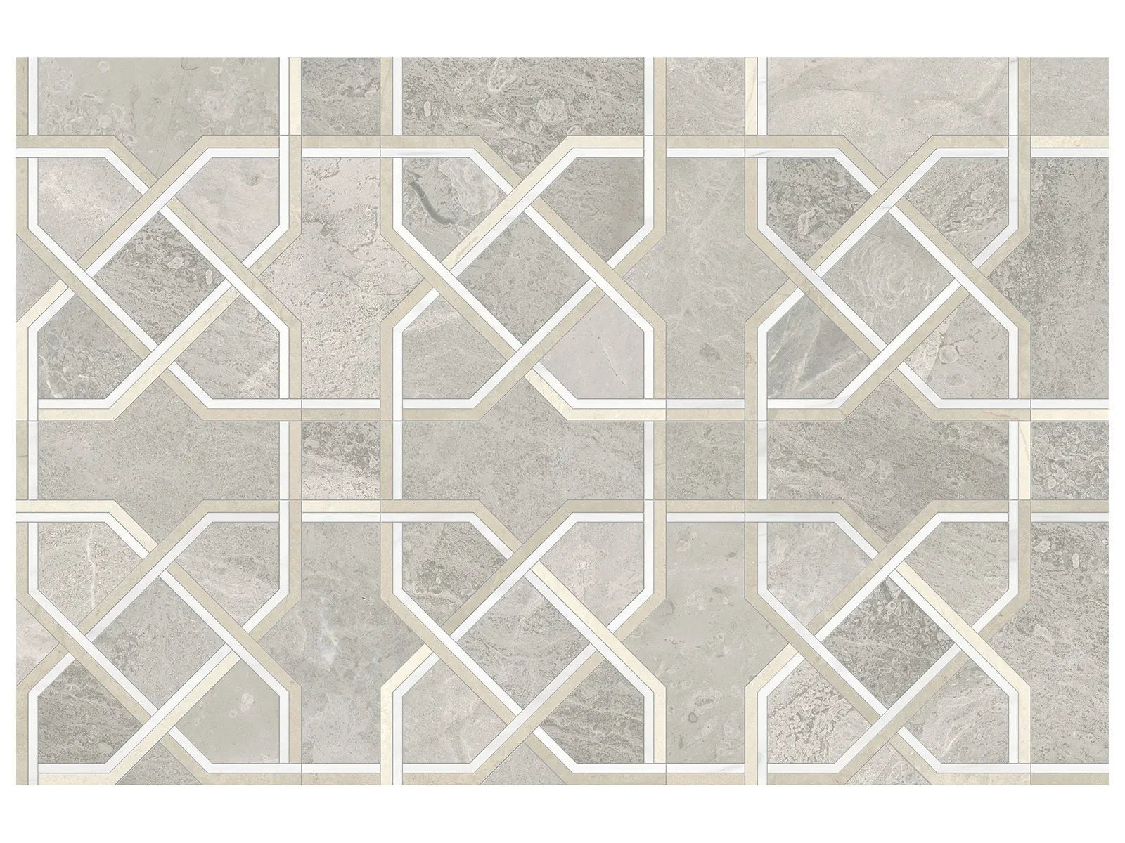Anatolia - Utopio Madina Mosaïque Pierre Naturelle - Clay ||5001-0386-0 ||5001-0386-0 - Ceramed