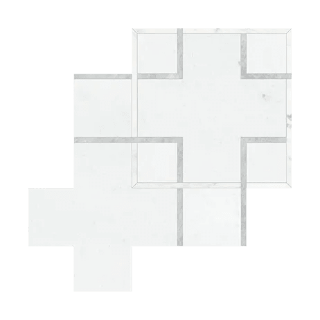 Anatolia - Utopio Schema Mosaïque Pierre Naturelle - Dove ||5001-0378-0 ||5001-0378-0 - Ceramed