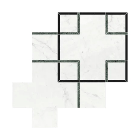 Anatolia - Utopio Schema Mosaïque Pierre Naturelle - Pine ||5001-0380-0 ||5001-0380-0 - Ceramed