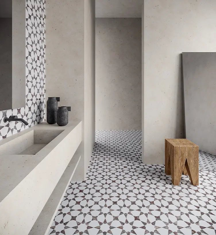 Anatolia - Utopio Stellar Mosaïque Pierre Naturelle - Burgundy ||5001-0388-0 ||5001-0388-0 - Ceramed