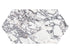 Anatolia - Viola Roccia - Tuile picket de marbre, fini adouci 60 cm (24 po)