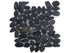Anatolia - Zen - Tahitian Black Sand - Mosaïque de galets plats, fini poli
