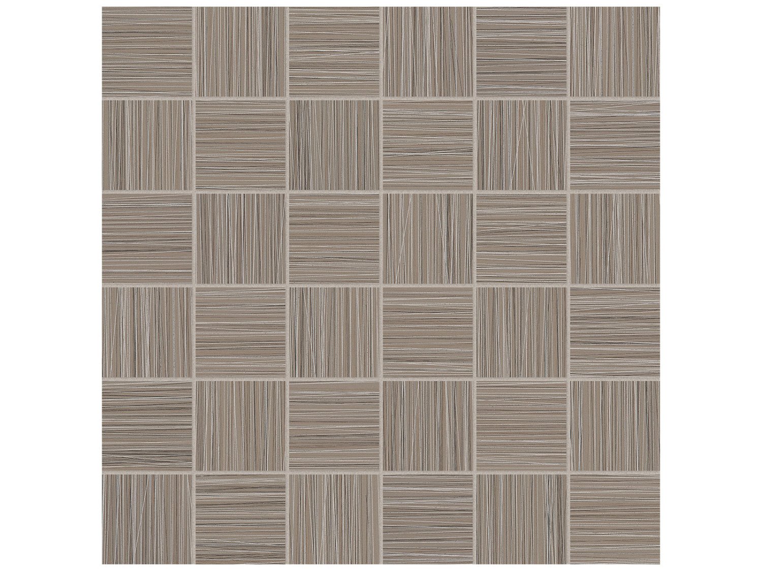 Anatolia - Zera Annex - Olive - Mosaïque de porcelaine colorée dans la masse aspect tissu, fini mat 5 x 5 cm (2 x 2 po)