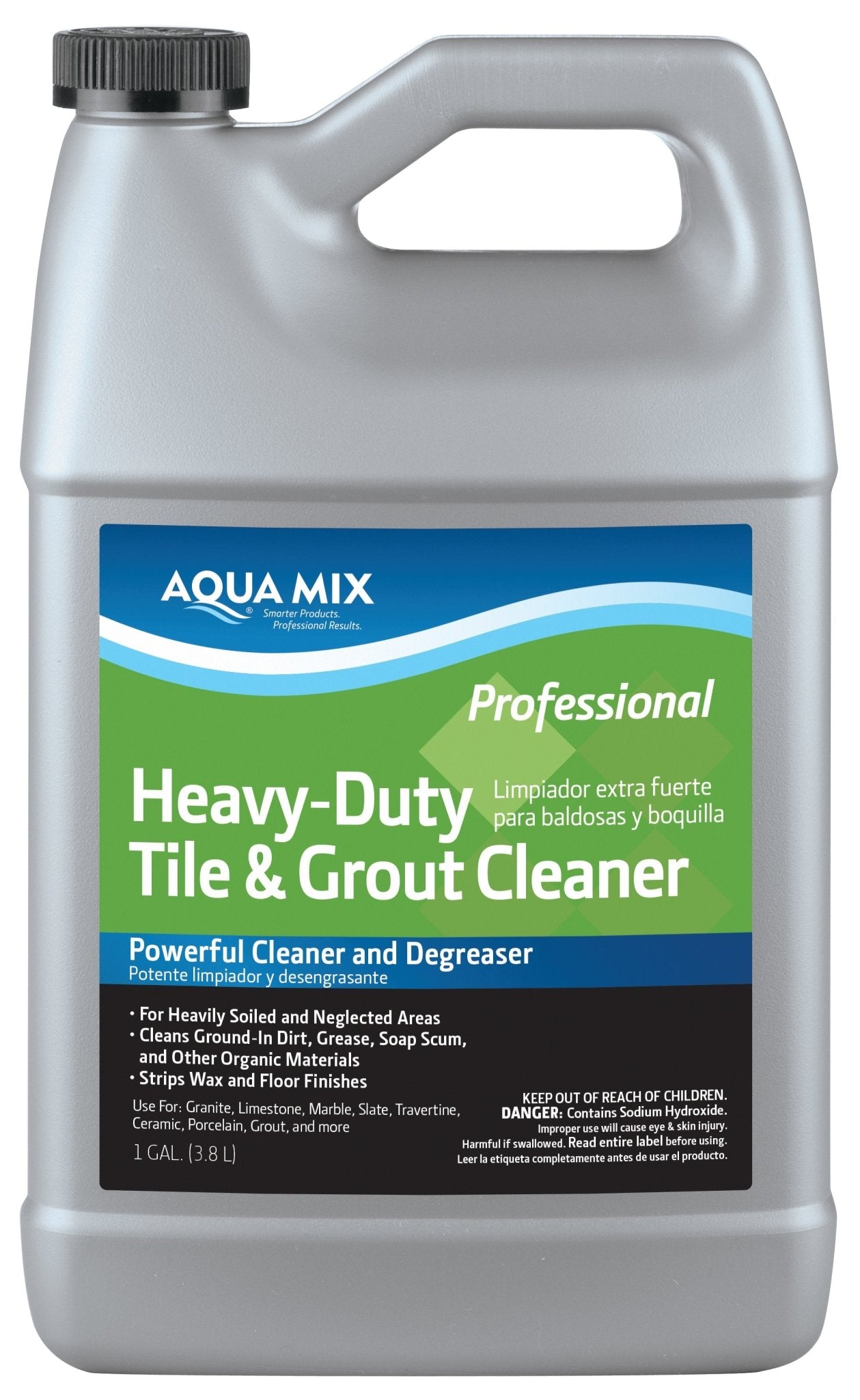 Aqua Mix - Nettoyant pour carreaux et joints robuste 1 gal
