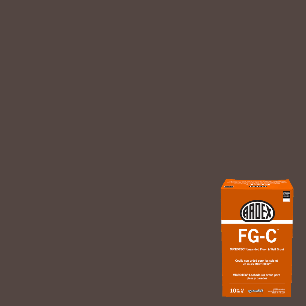 Ardex - FG-C MICROTEC Coulis sans sable - Dark Walnut #48 - 10 lb