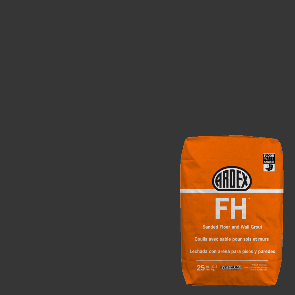 Ardex - FH Coulis avec sable pour sols et murs - Black Licorice #24 - 25 lb