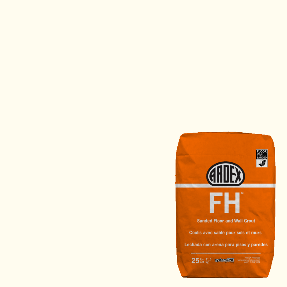 Ardex - FH Coulis avec sable pour sols et murs - Polar White #01 - 25 lb