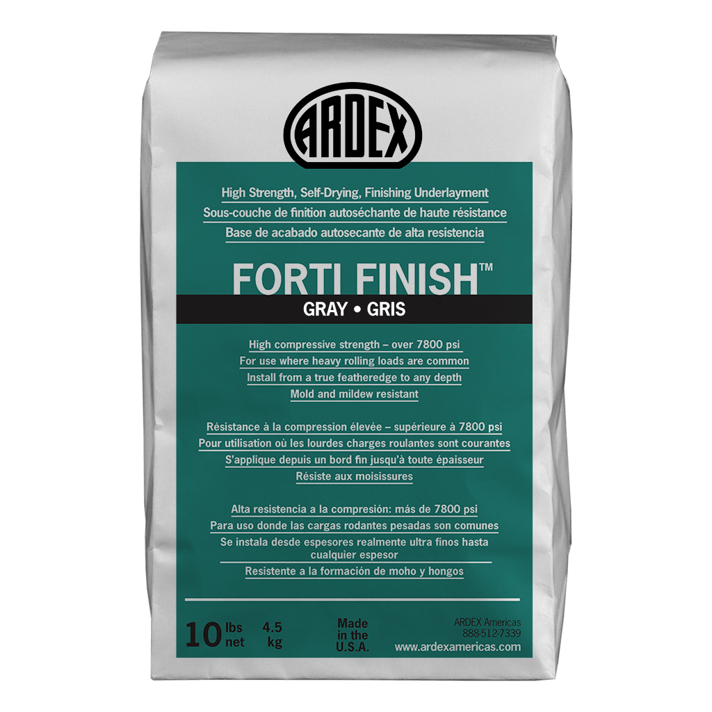 Ardex - FORTI FINISH Sous-couche de finition autoséchante. Gris - 10 lb ||11974 - Ceramed