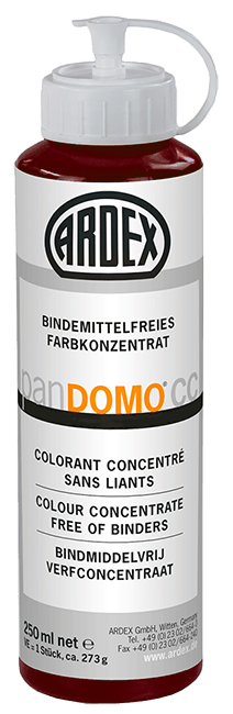 Ardex - Pandomo CC Concentré de couleur - Rouge oxyde #09 - 250 mL