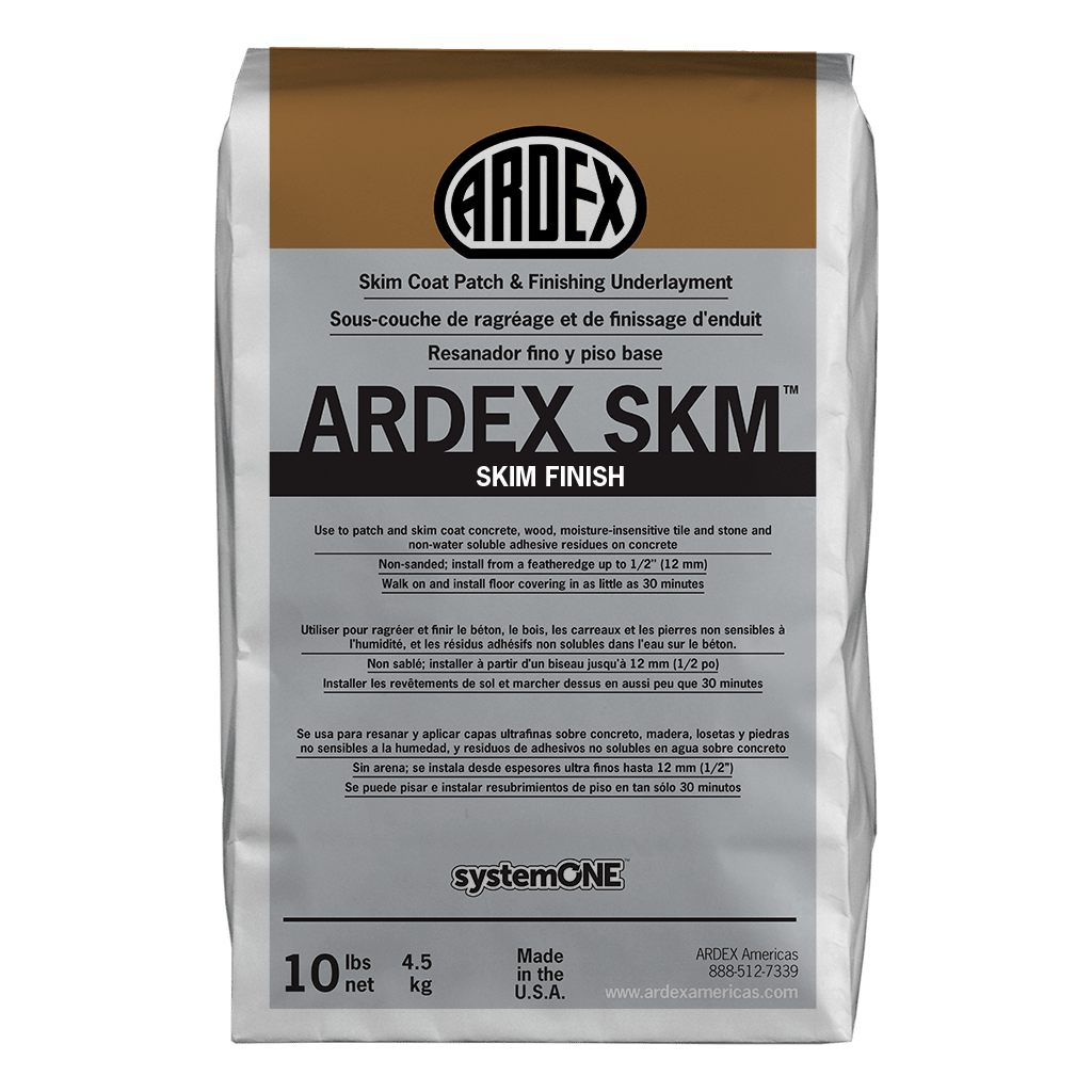 Ardex - SKM Sous-couche de ragréage et de finissage d'enduit. Gris - 10 lb ||22254 - Ceramed
