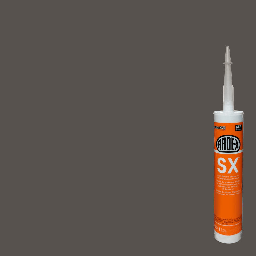Ardex - SX Scellant 100%-silicone pour carreaux et pierres - Gray Dusk #15 - 10.1 oz