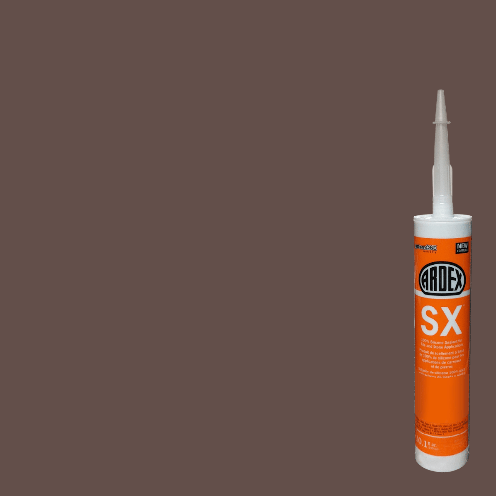 Ardex - SX Scellant 100%-silicone pour carreaux et pierres - Molasses #49 - 10.1 oz