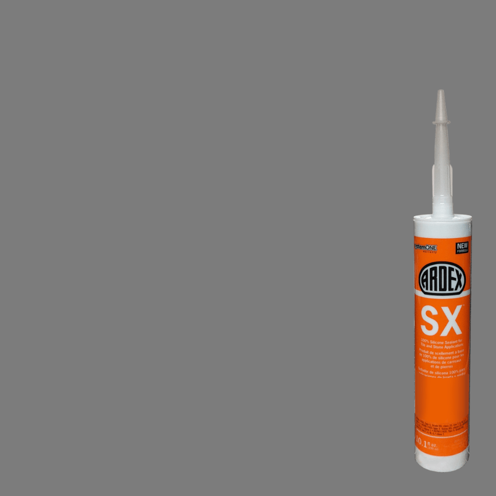 Ardex - SX Scellant 100%-silicone pour carreaux et pierres - Raw Steel #44 - 10.1 oz