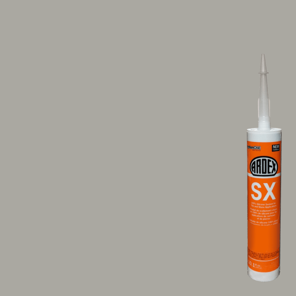 Ardex - SX Scellant 100%-silicone pour carreaux et pierres - Smoke #42 - 10.1 oz